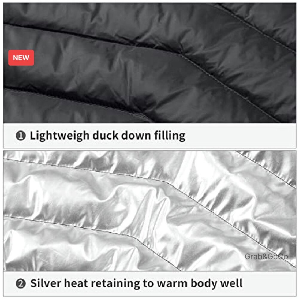 Packable Down Jacket Hooded Lightweight Puffer In… - image 6